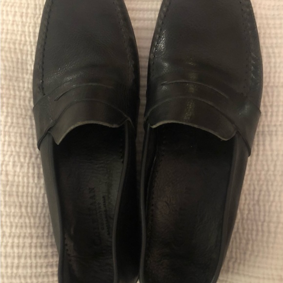 Cole Haan Black Leather Loafers (Country) - Picture 3 of 13